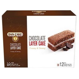 Dan Cake Chocolate Layer Cake12x25g