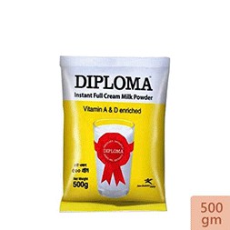 diploma full cream milk powder 500 gm
