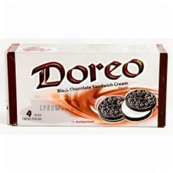 Doreo Black Choc S Cream Biscuit Box