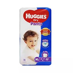 Huggies Dry Pants Baby Diaper XL 12-17 kg