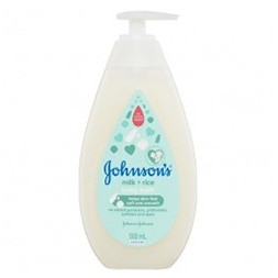 Johnson's Baby Bath Milk + Rice 500 ml
