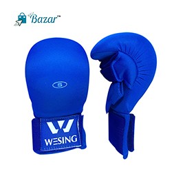 Karate Gloves - Wesing - Blue & Red