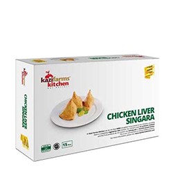 Kazi Farm's Kitchen Chicken Liver Singara 15 pcs