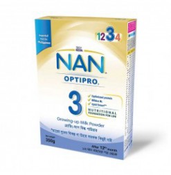 Nestlé NAN 3 OPTIPRO Follow Up Formula (12th Month +) Box 350gm