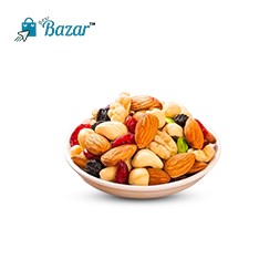 Organic mixed nut and fruits