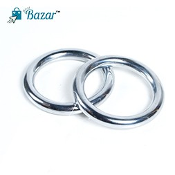 Pack of Two Pieces Chin Up Ring - Silver