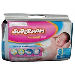 SuperMom Baby Diaper - Size S