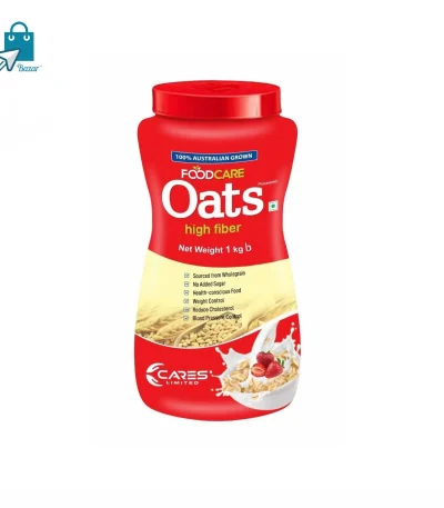 ফুড কেয়ার ওটস (হাই ফাইবার) ১ কেজি | Food Care High Fiber Oats 1 Kg