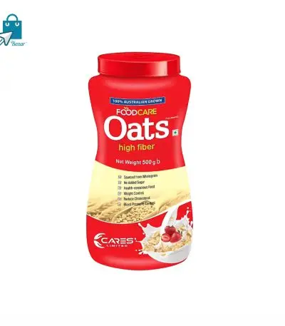 ফুড কেয়ার ওটস (হাই ফাইবার) ৫০০ গ্রাম | Food Care High Fiber Oats 500 gm